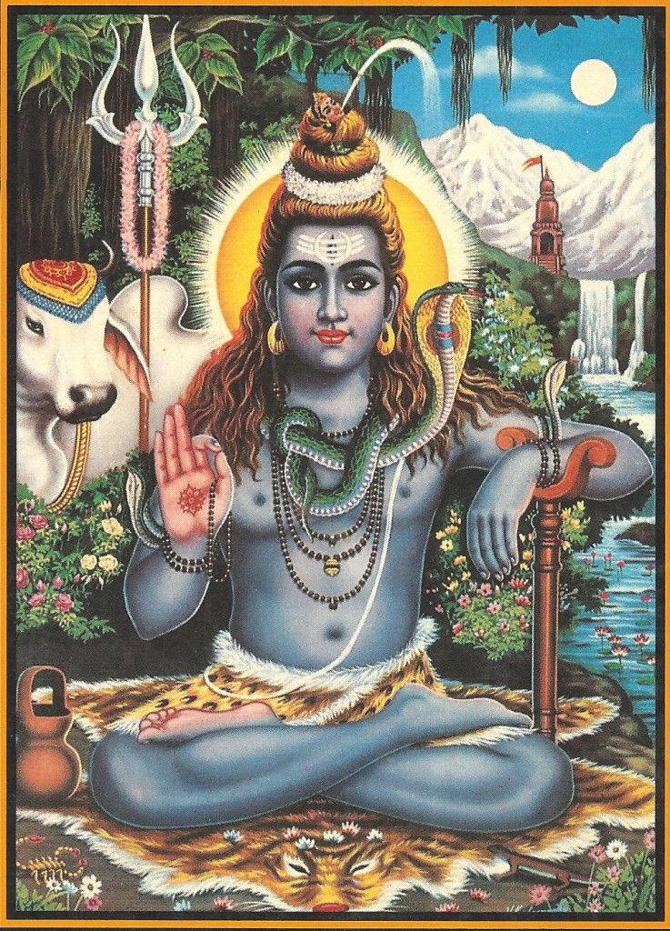 Shiva, Signore dello Yoga, cui è dedicato il Mahamrityunjaya Mantra