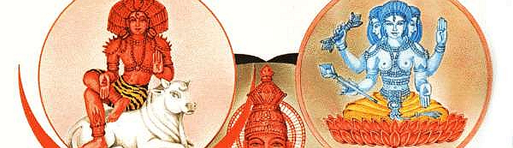 Divinità entro il Manipura chakra: Vahni, Rudra e Lakini